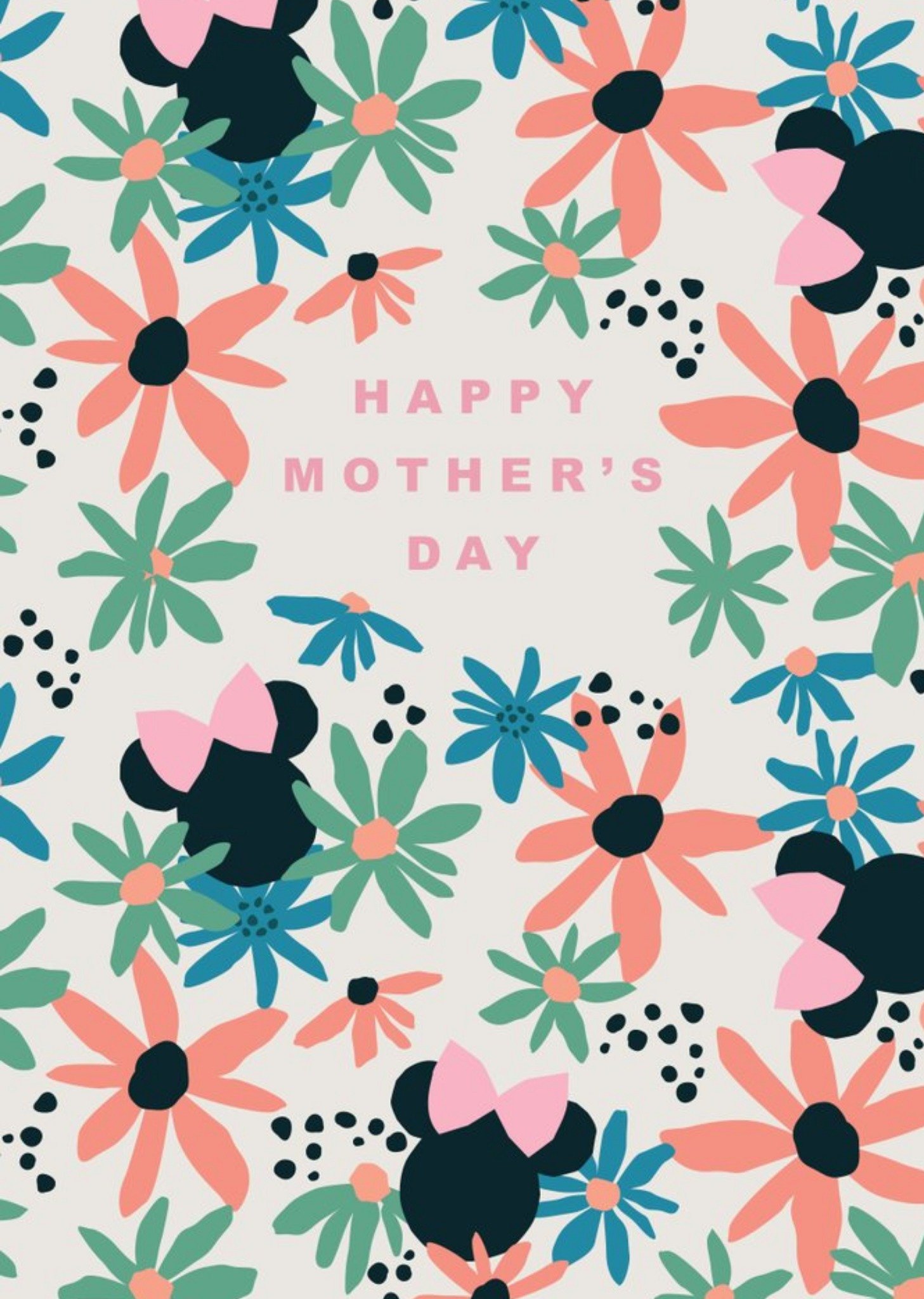 Disney Luxe Cute Floral Mother's Day Card Ecard