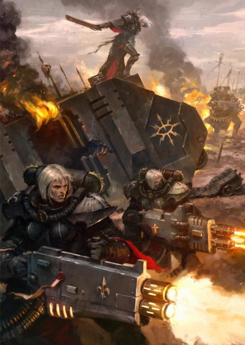 Warhammer Adepta Sororitas Card