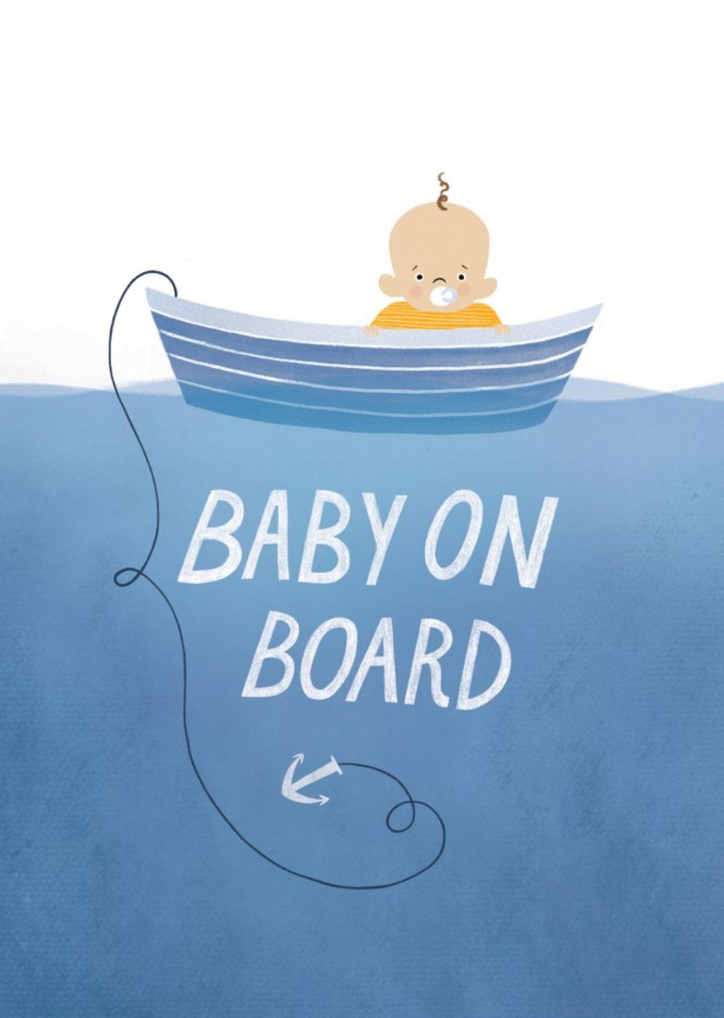 Cardy Club Baby On Board Card Ecard