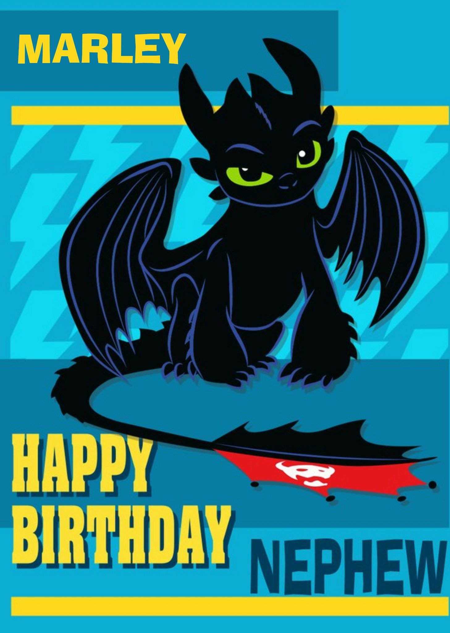 How To Train Your Dragon Nephew Birthday Card Ecard