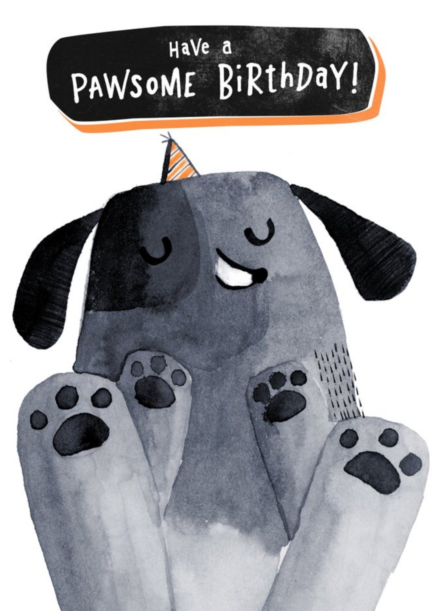 Moonpig Cute Have A Pawsome Birthday Dog Card Ecard