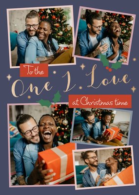 Euphoria To The One I Love Photo Upload Christmas Card