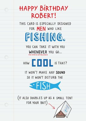 20+ Funny Fishing Birthday Cards