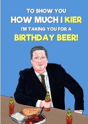 Funny Pun Birthday Beer Card