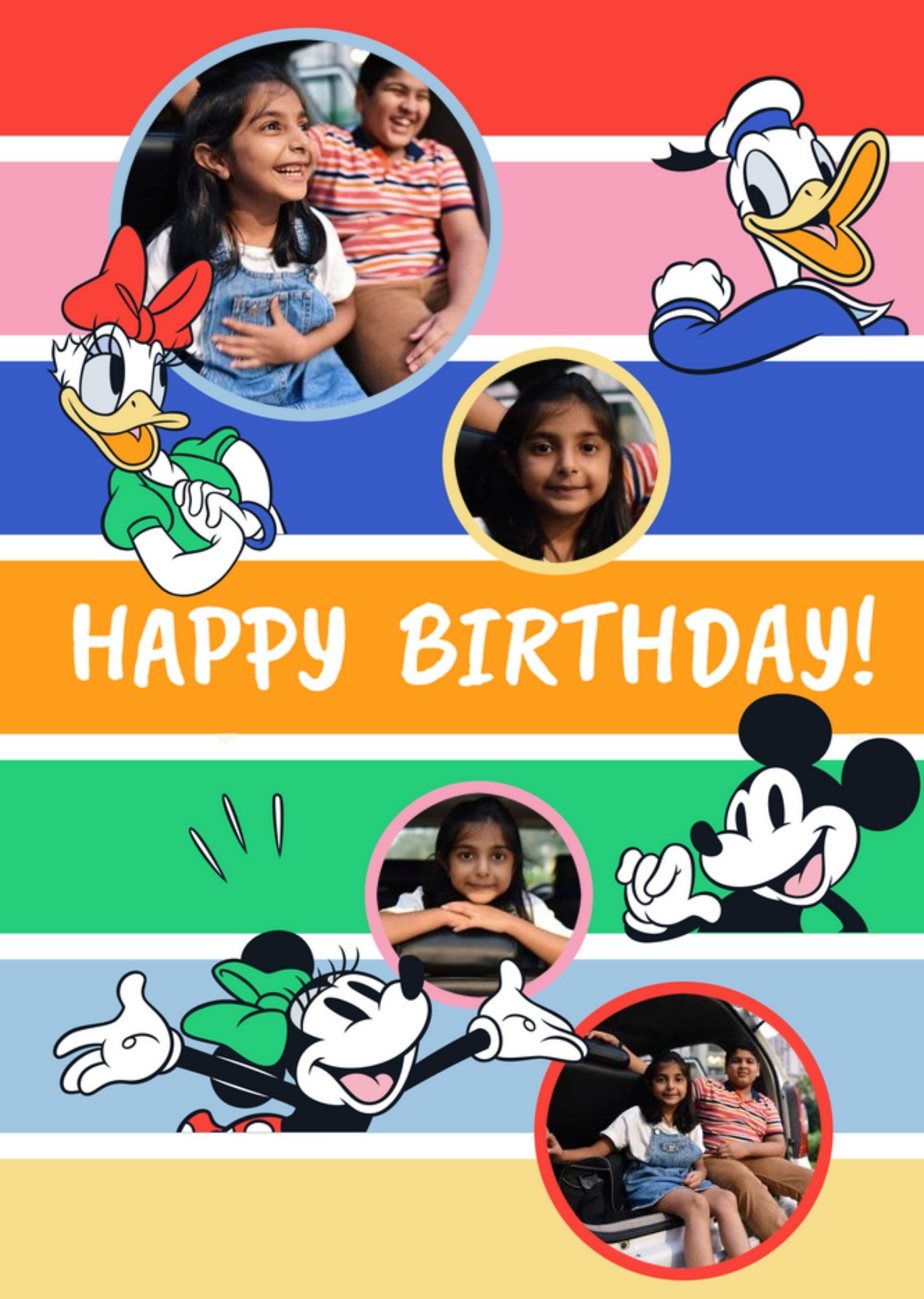 Disney Photo Upload Birthday Card Ecard