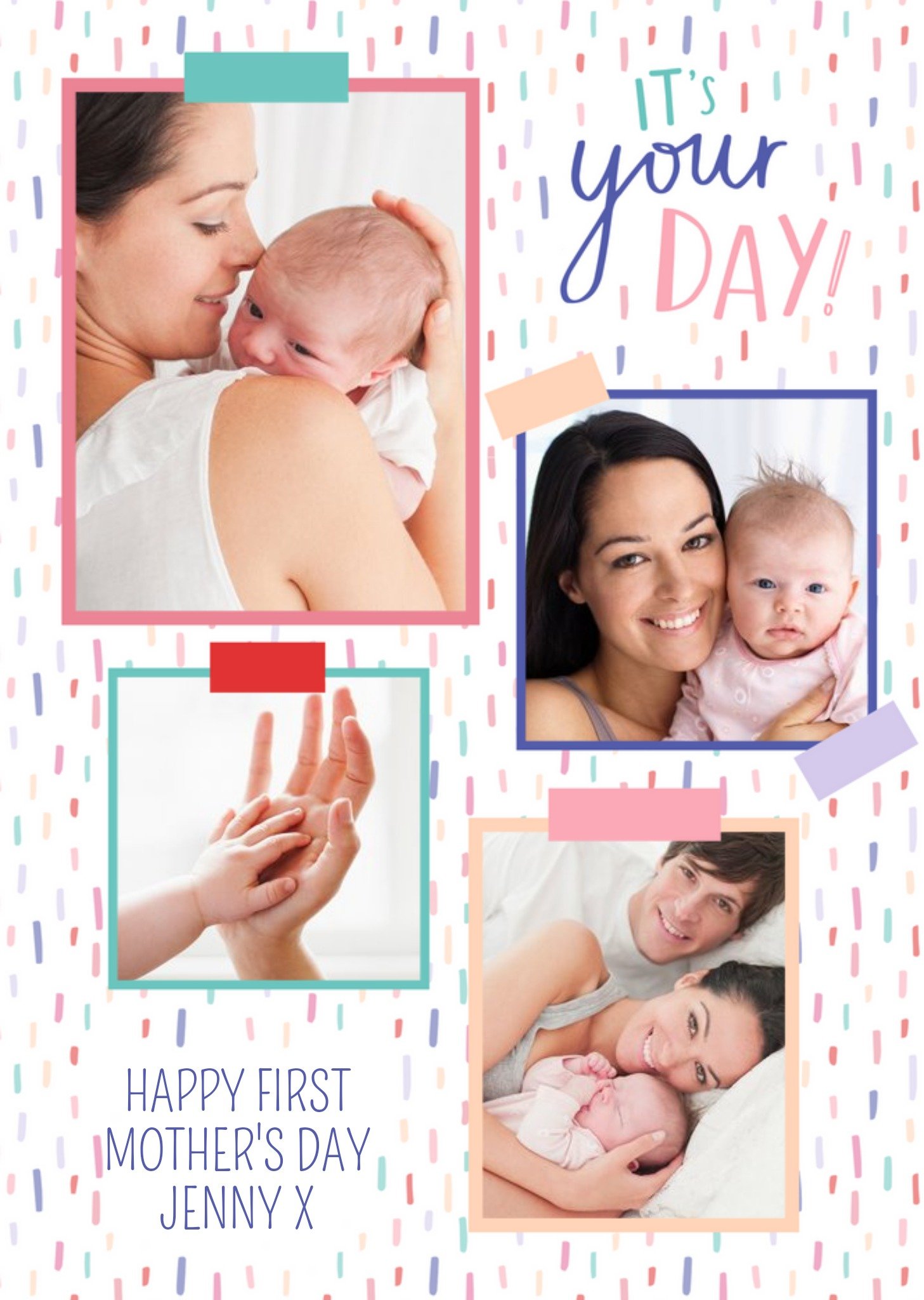 Mother's Day Card - First Mother's Day - Photo Upload Ecard