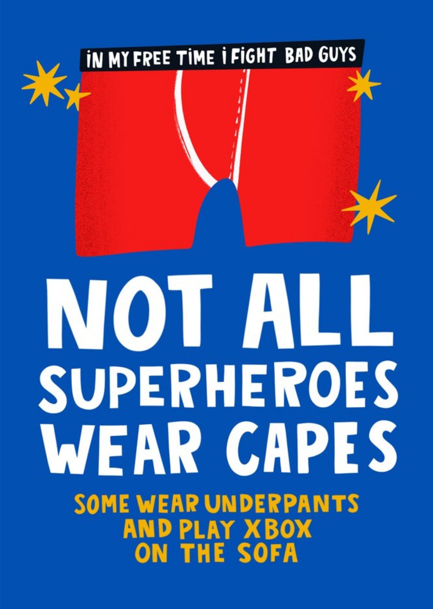 Moonpig Not All Superheroes Wear Capes Father's Day Card Ecard