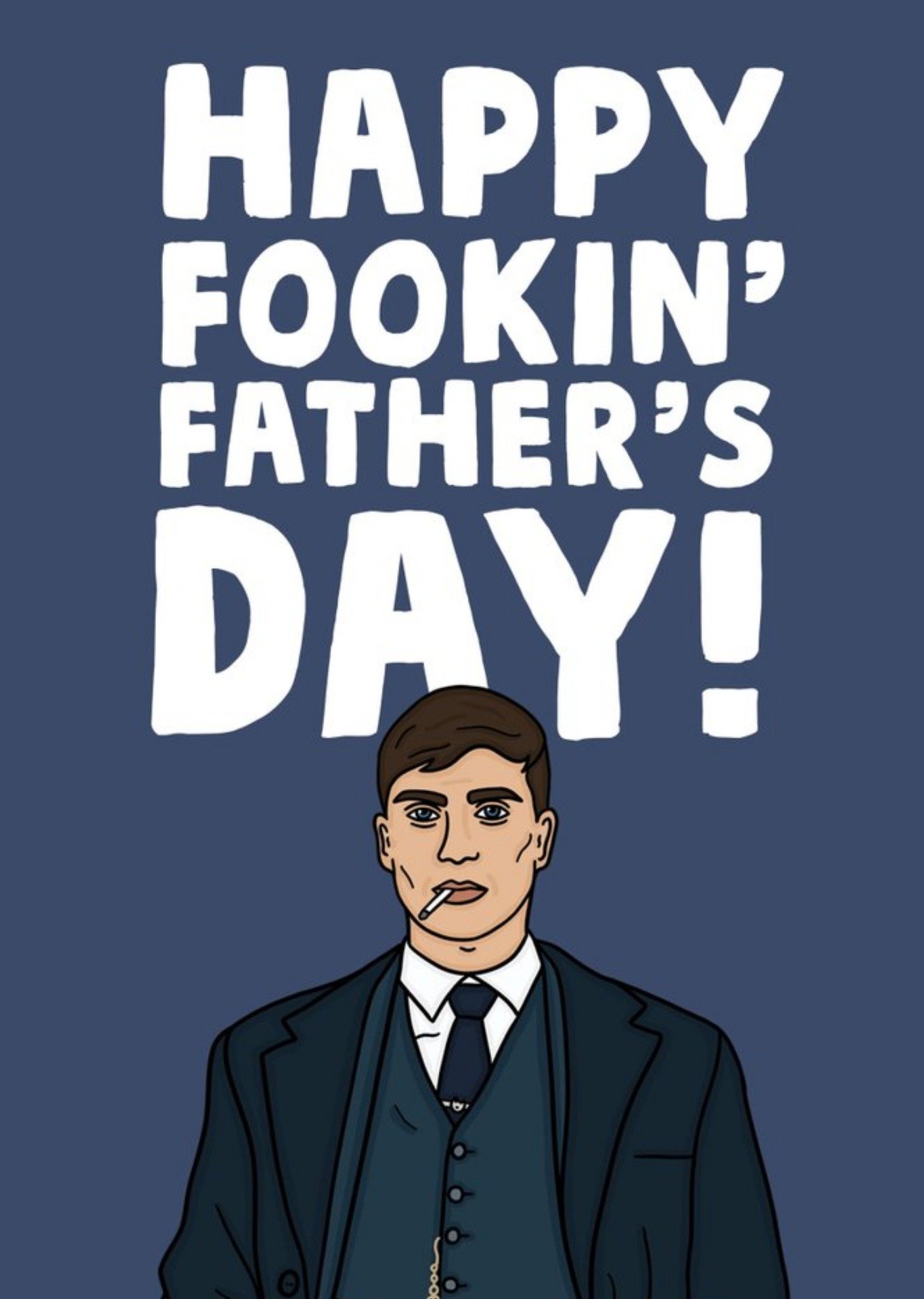 Moonpig Funny Happy Fookin' Father's Day Card, Large