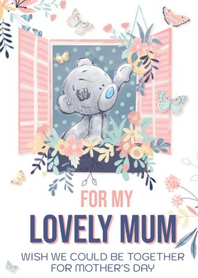 For My Lovely Mum Wish We Could Be Together Across The Miles Isolation Mother's Day Card