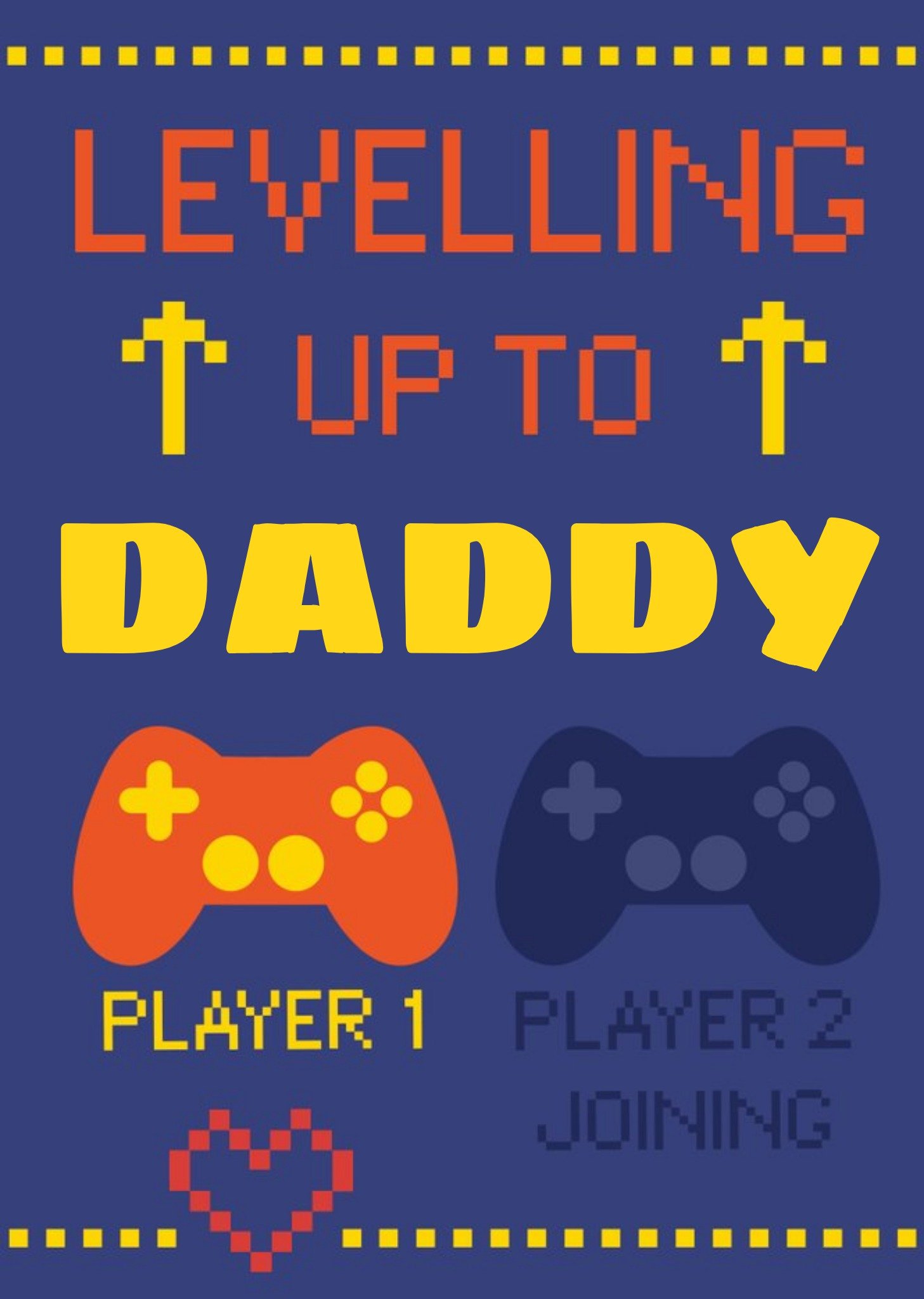 Moonpig Levelling Up To Daddy Gaming Father's Day Card, Large