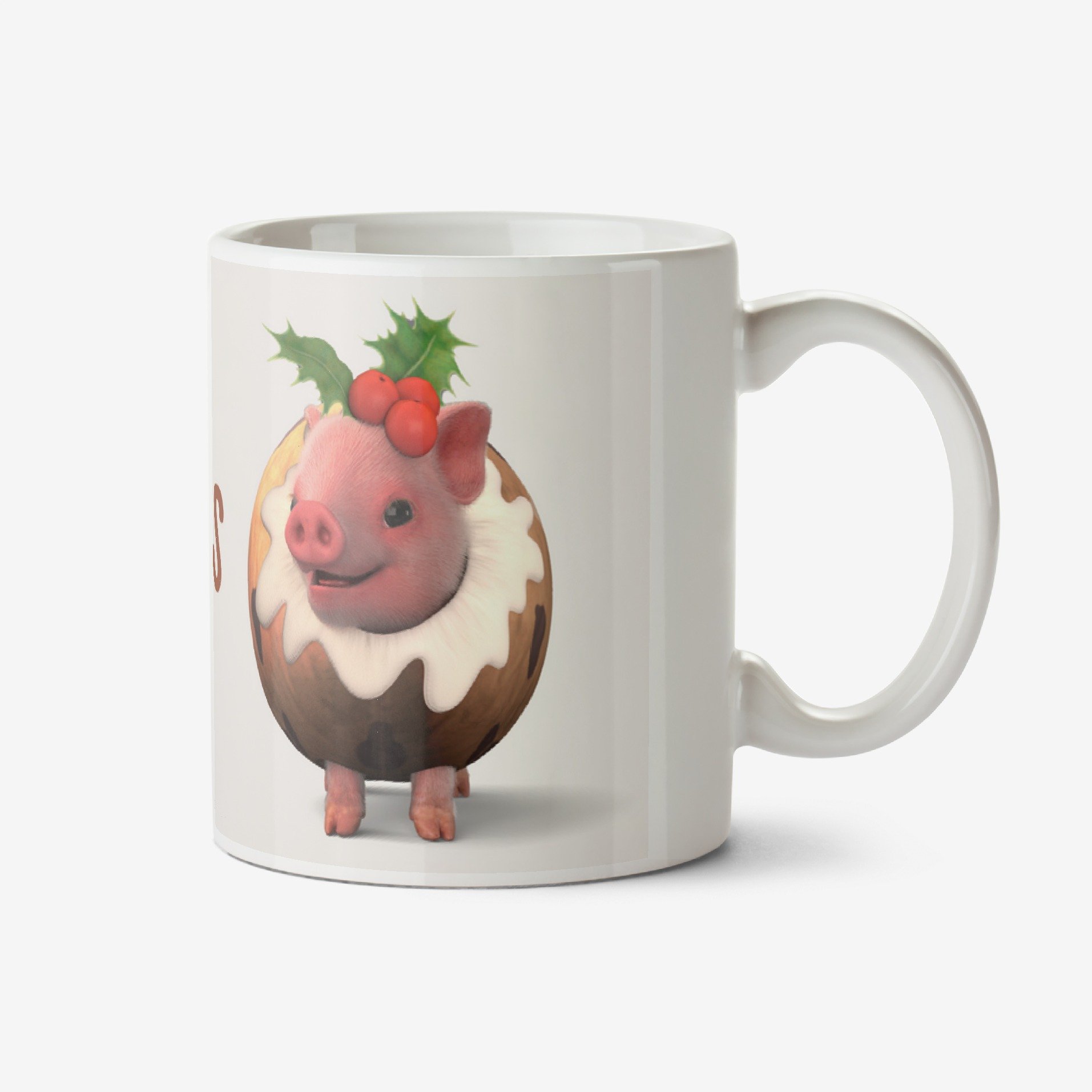 Moonpig Exclusive Moonpigs Full Of Magic Christmas Pudding Mug Ceramic Mug