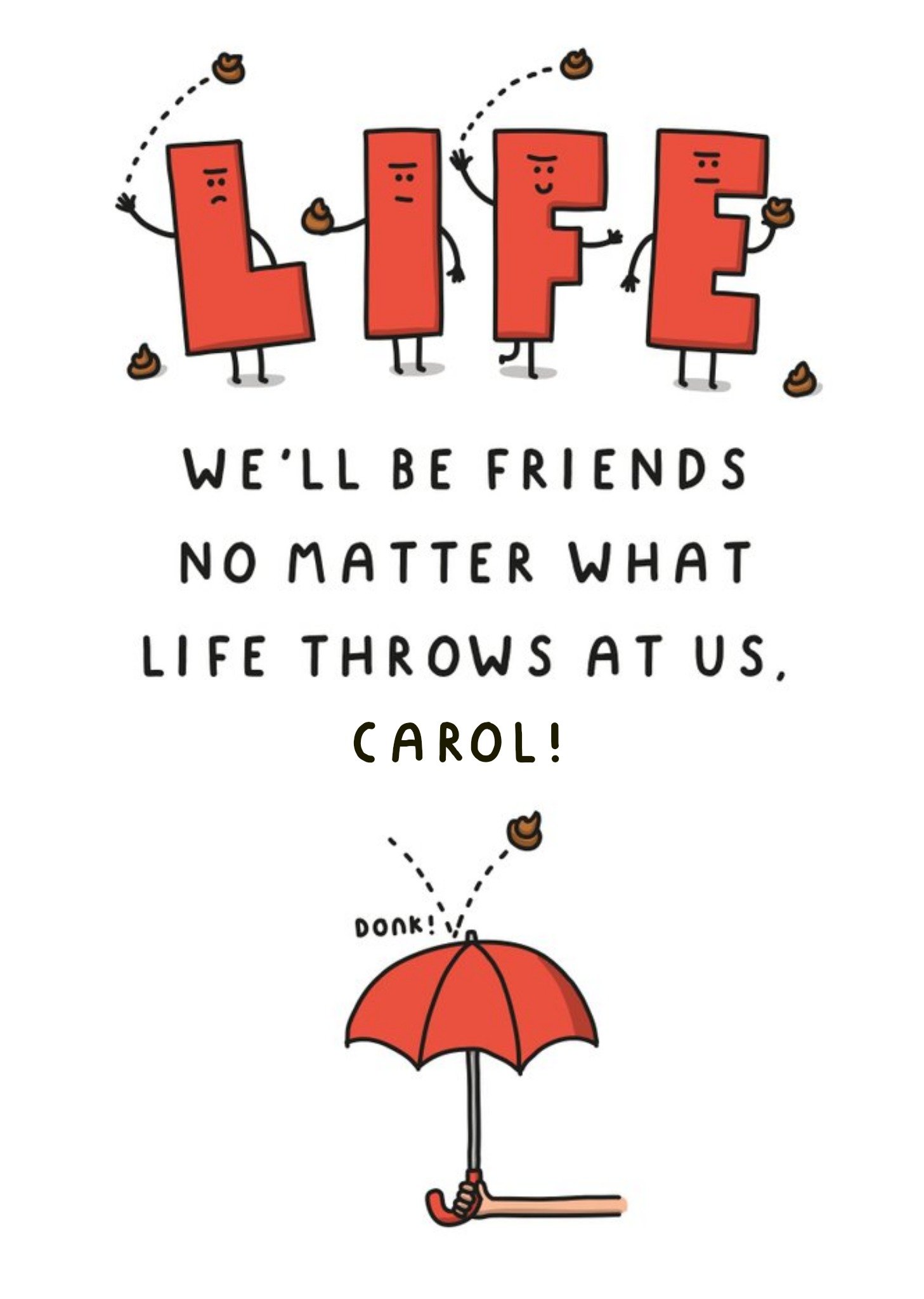 No Mater What Life Throws At Us Card Ecard