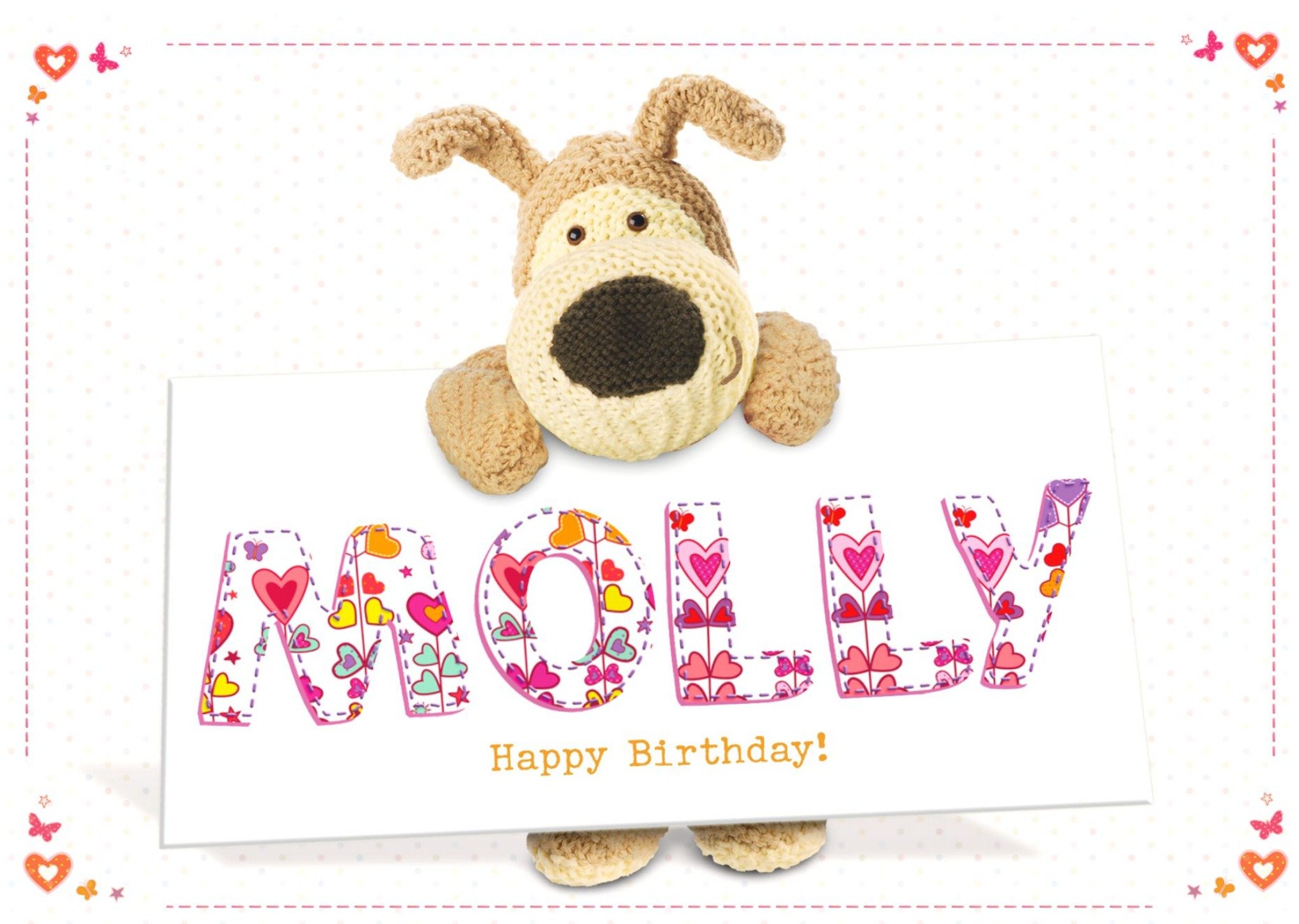 Boofle Birthday Card - Cute Birthday Card