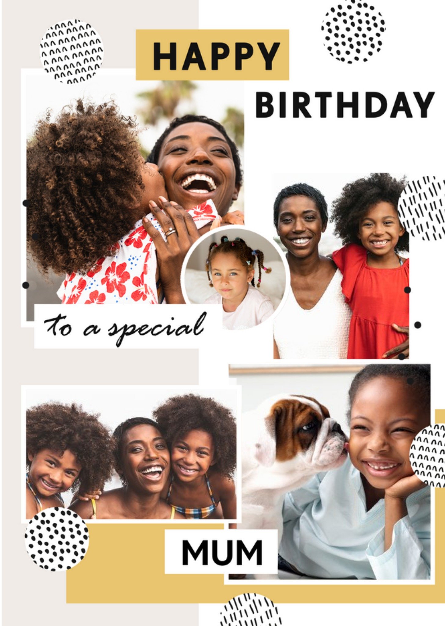 Bougie Mum Photo Upload Birthday Card Ecard