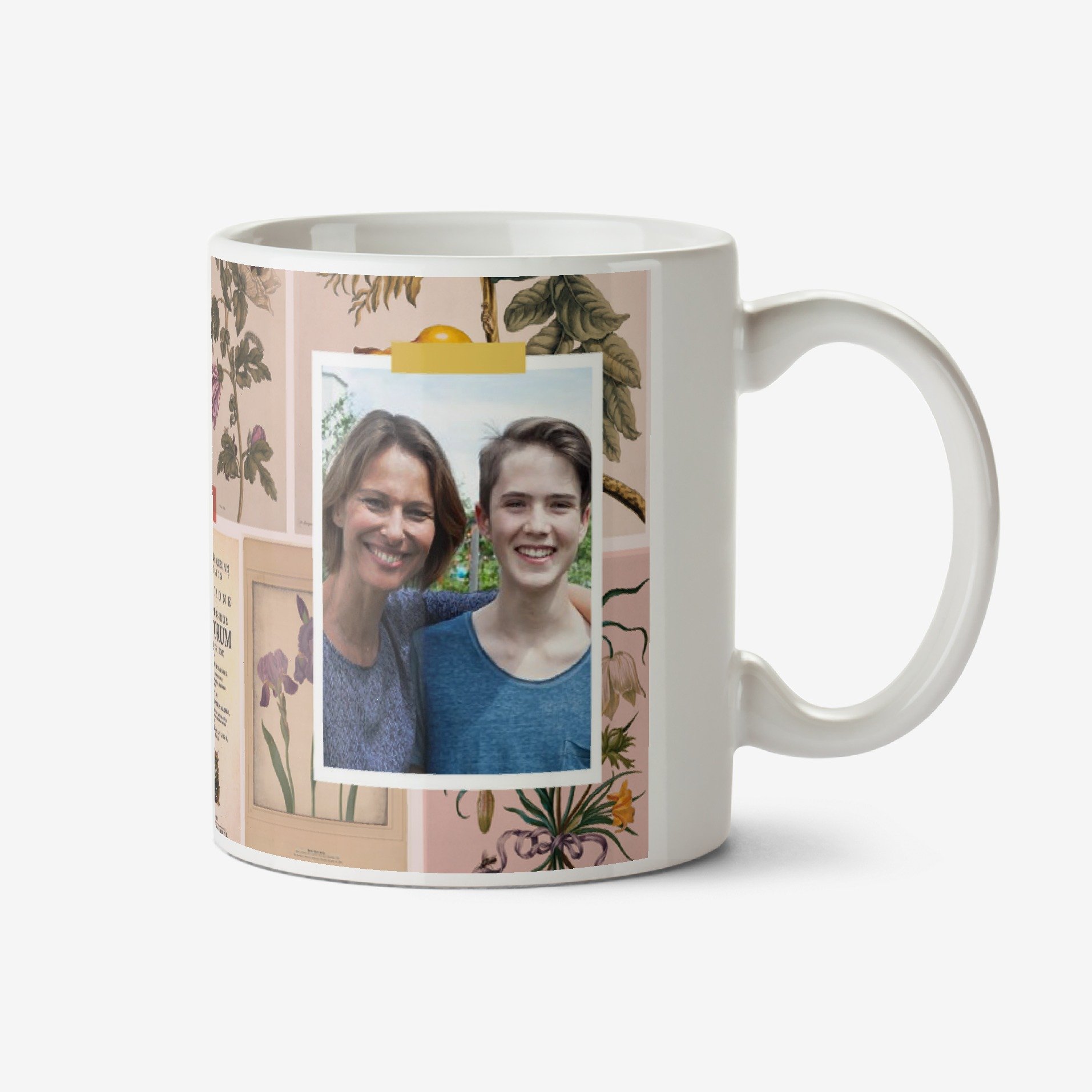 Natural History Museum Collaged Photo Upload Mother's Day Mug Ceramic Mug