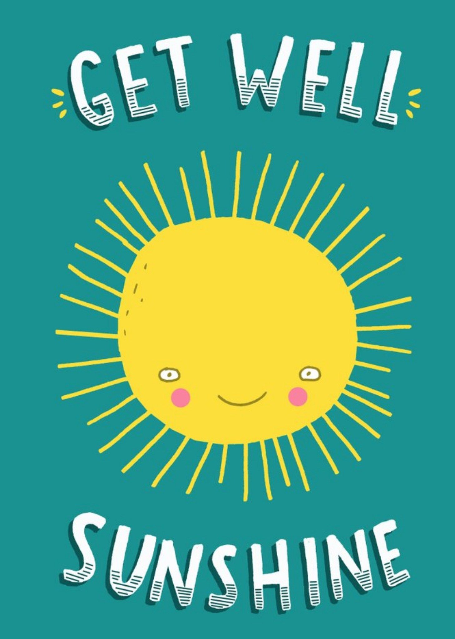 Get Well Sunshine Card Ecard