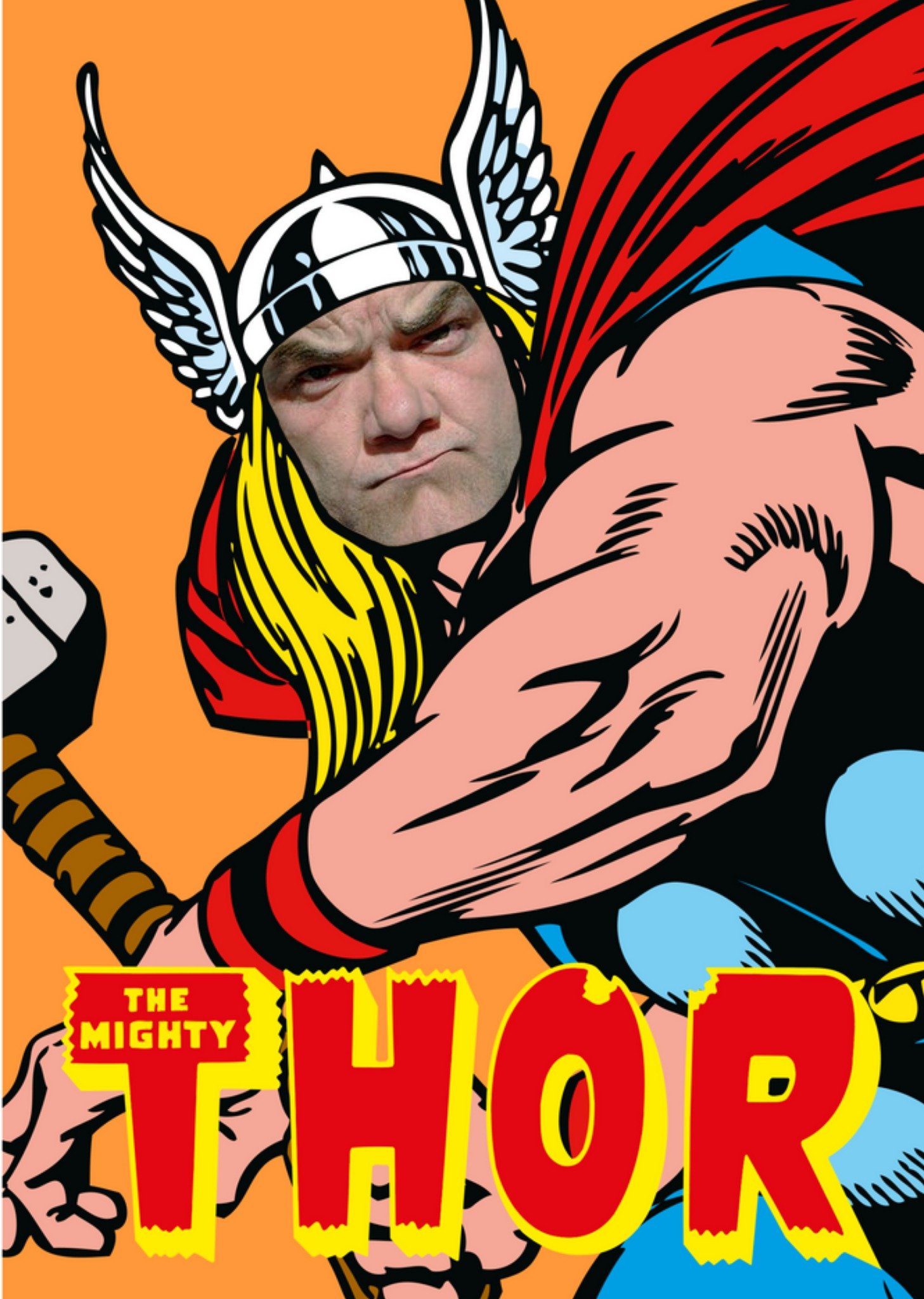Marvel Thor Photo Upload Card Ecard