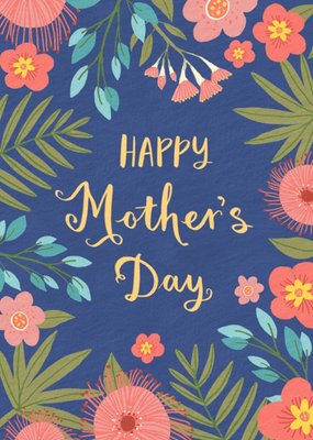 Dalia Clark Design Illustrated Floral Mother's Day Card