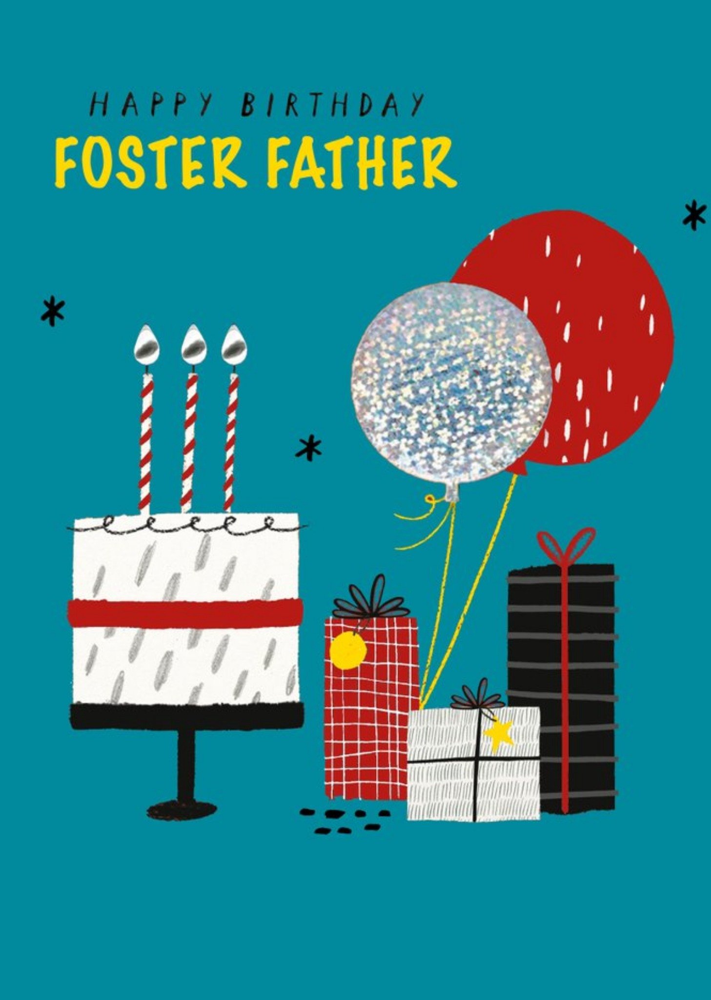 Moonpig Guk Foster Dad Birthday Card Ecard