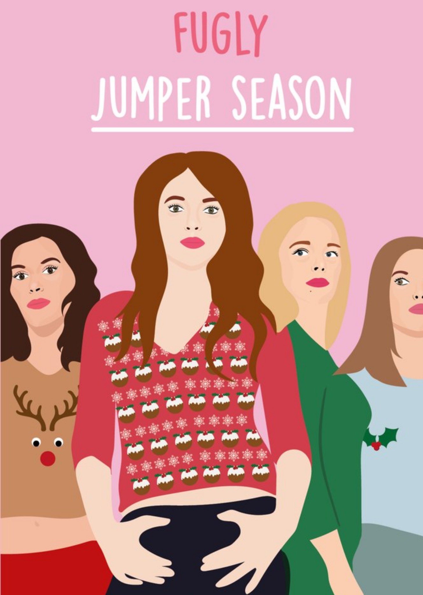 Rumble Cards Fugly Jumper Season Card Ecard