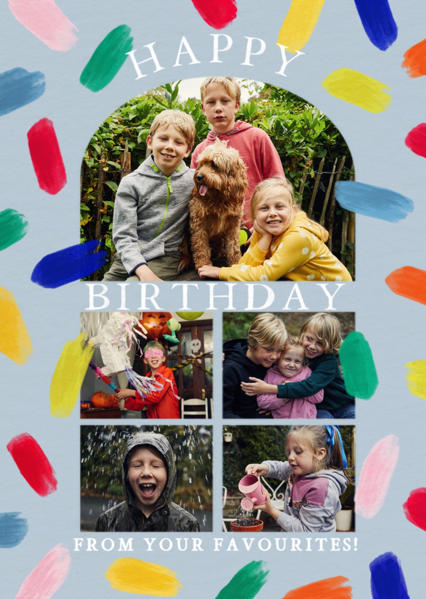 From Your Favourites Photo Upload Birthday Card Ecard