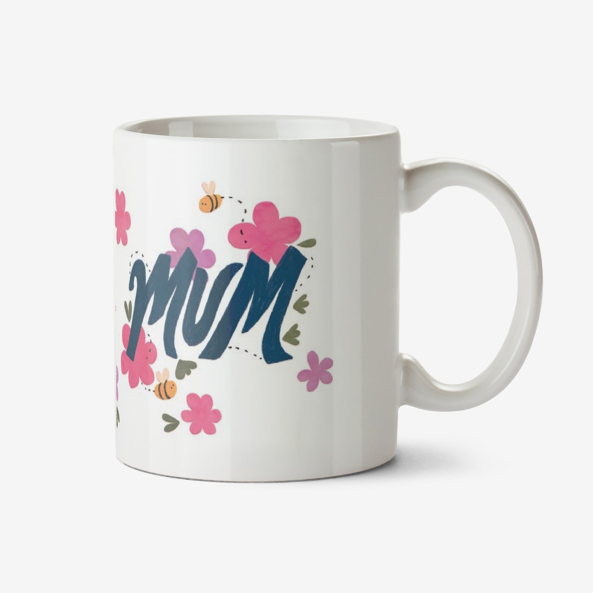 So Glad You Get To Be Mine Mum Card Ceramic Mug