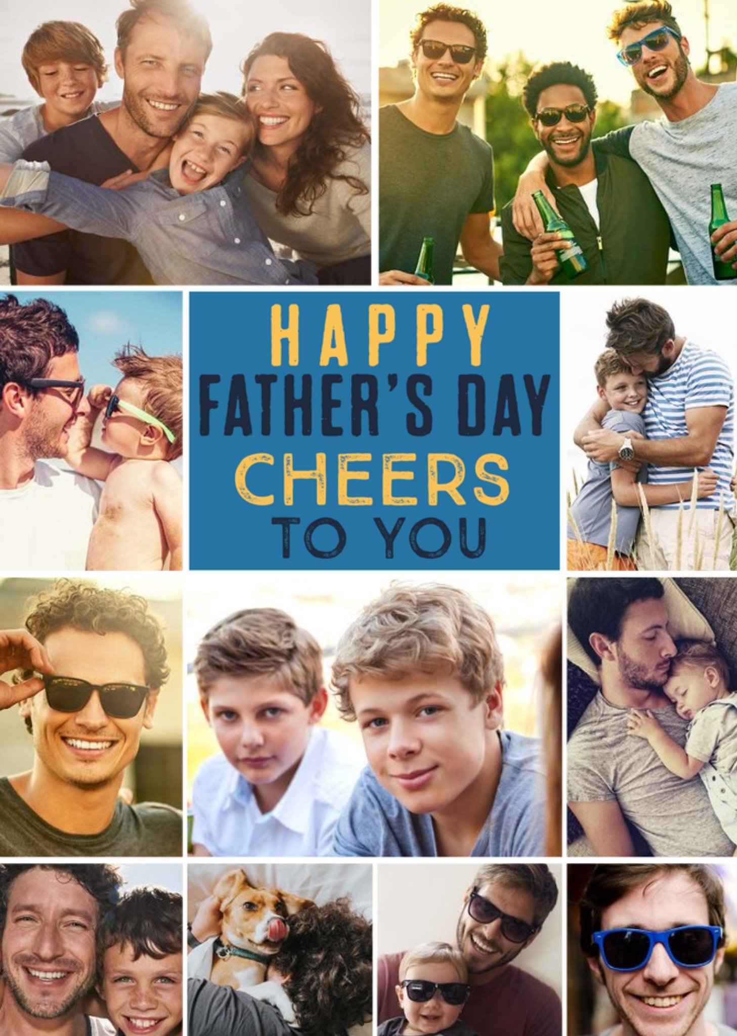 Father's Day Photo Upload Card