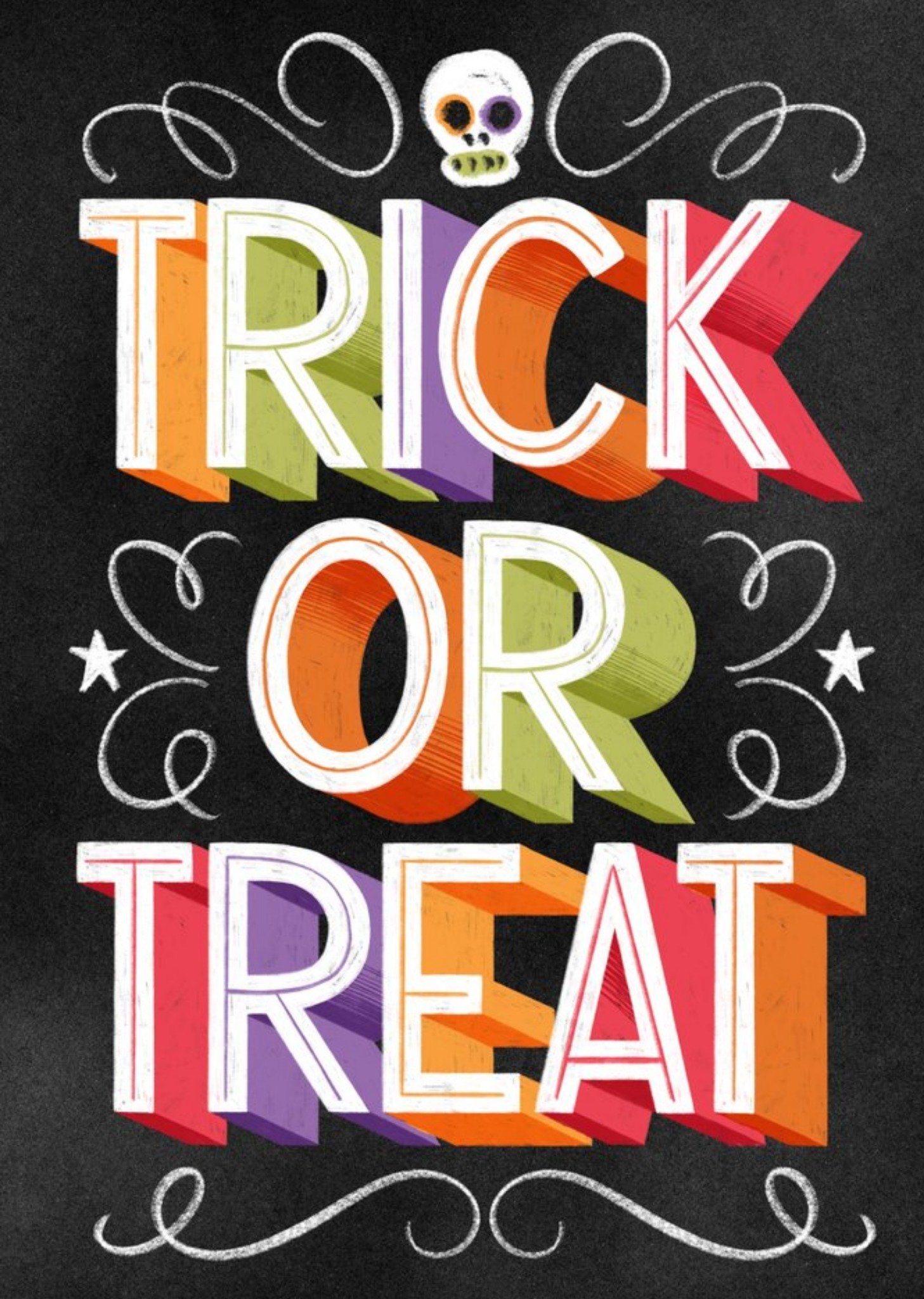 Trick Or Treat Halloween Card Ecard