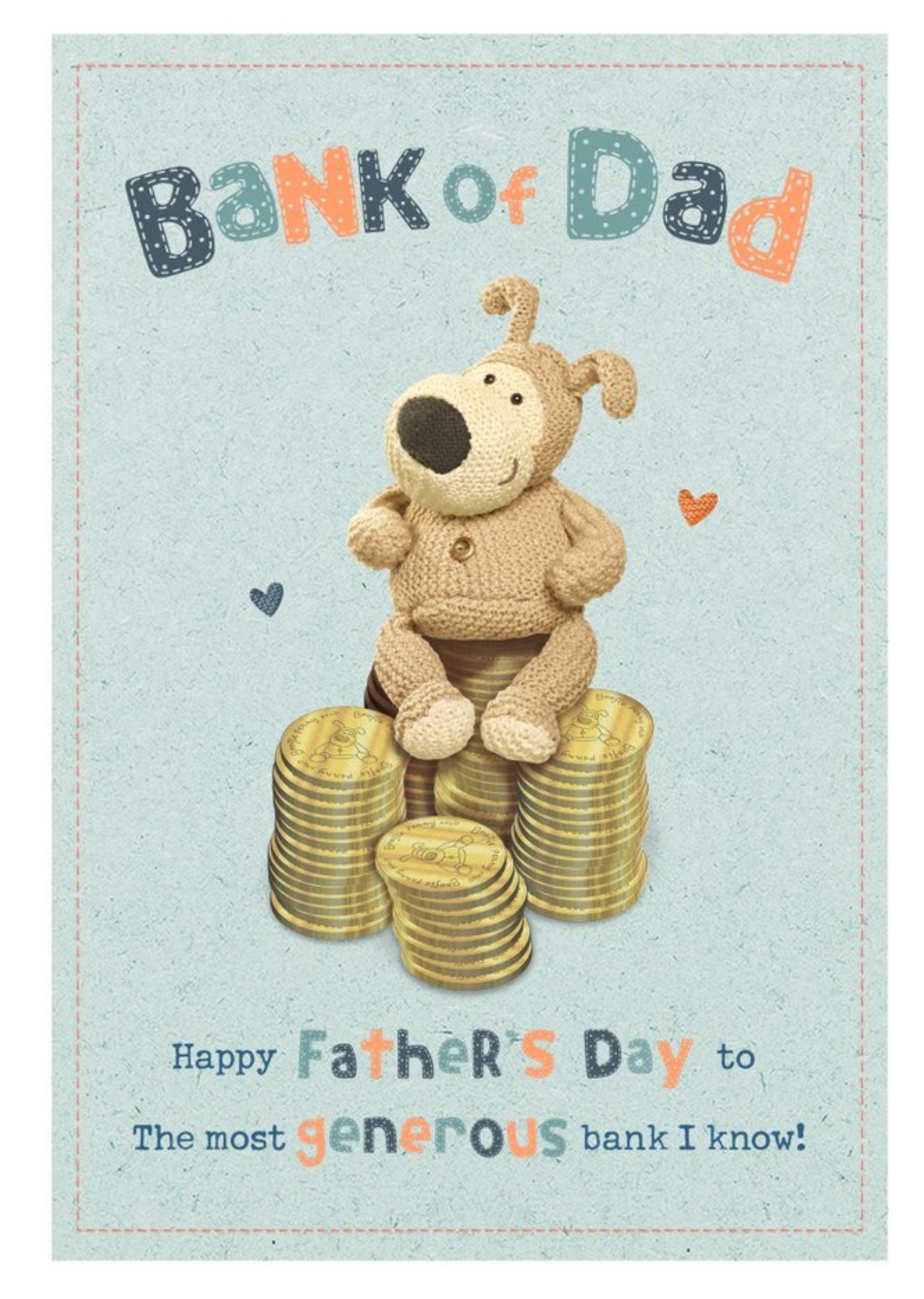 Boofle Bank Of Dad Father's Day Card Ecard