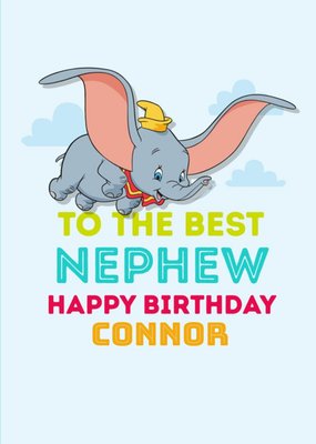 Disney Dumbo Best Nephew Birthday Card
