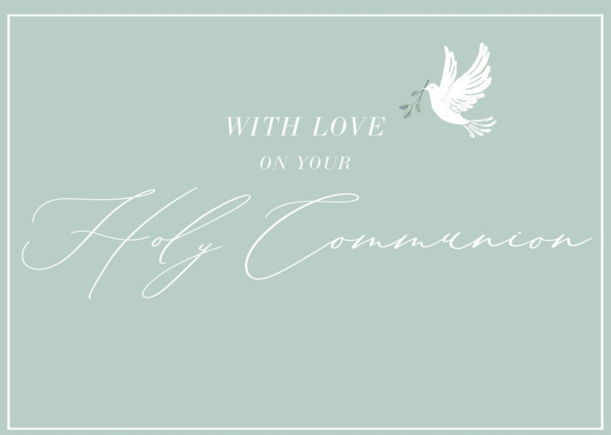 Clintons With Love On Your Holy Communion Card Ecard