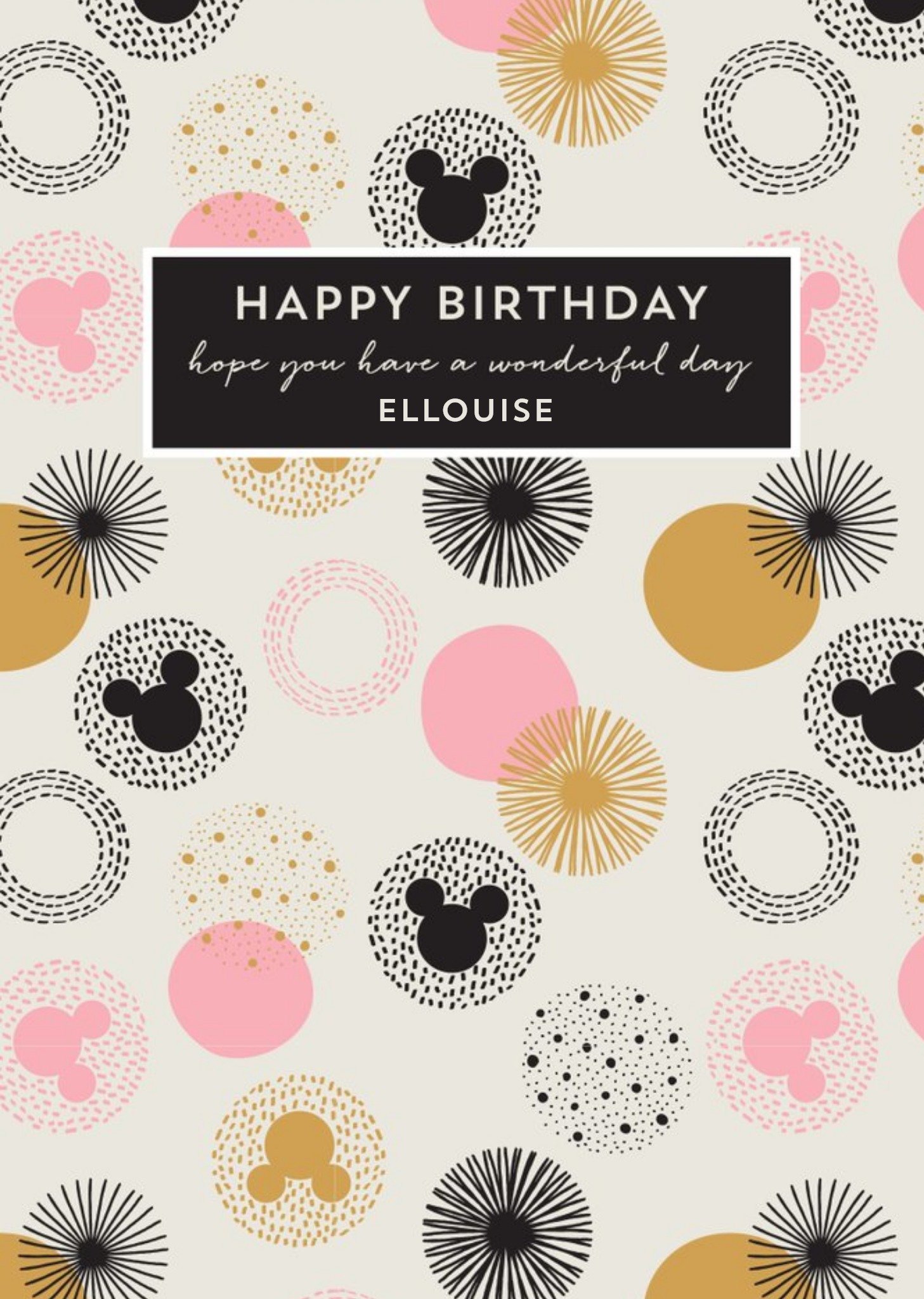 Mickey Mouse Birthday Card Ecard