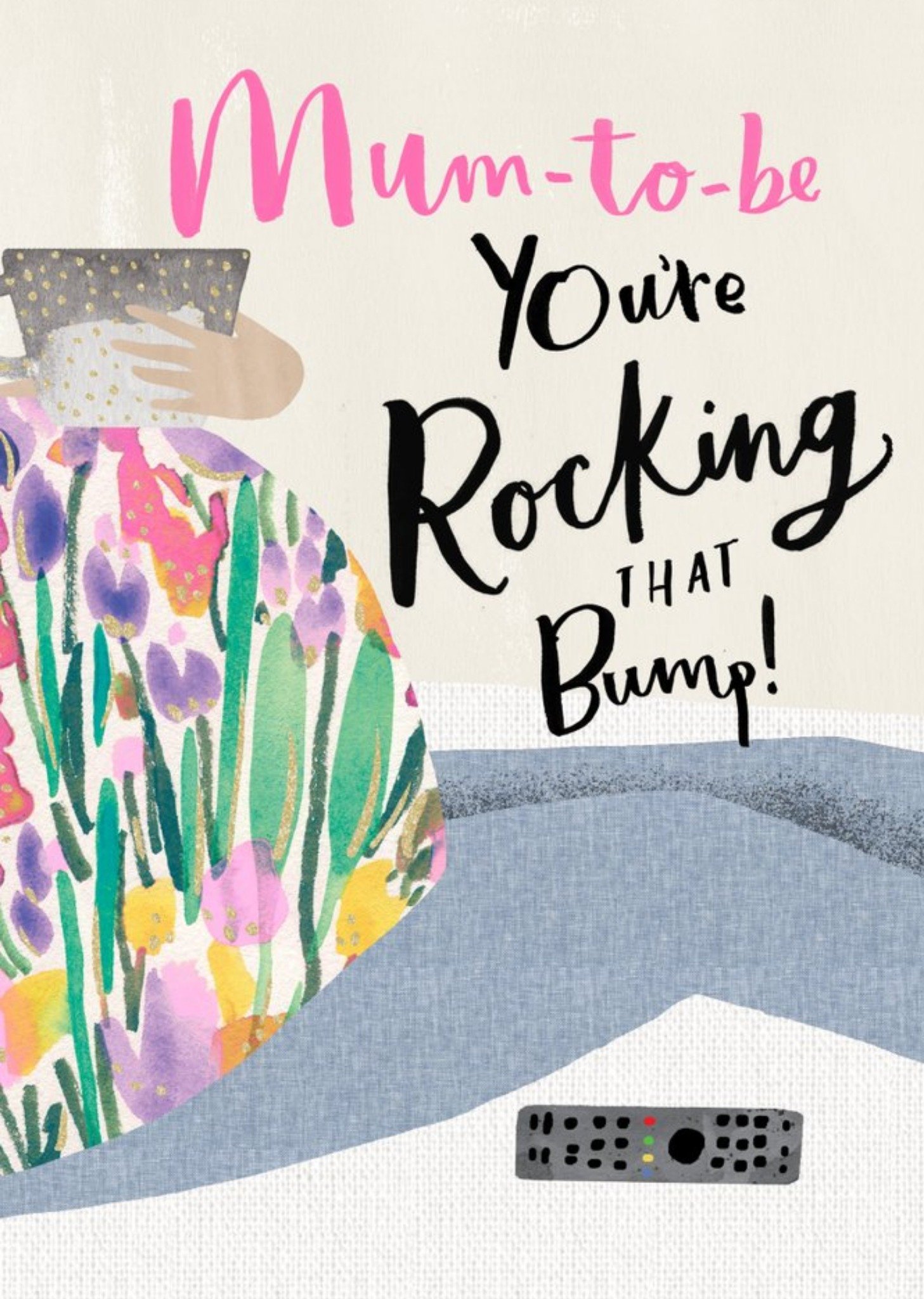 Pigment Hey Girl Mum To Be Rocking That Bump Pregnant Pregnacy Friendship Card Ecard