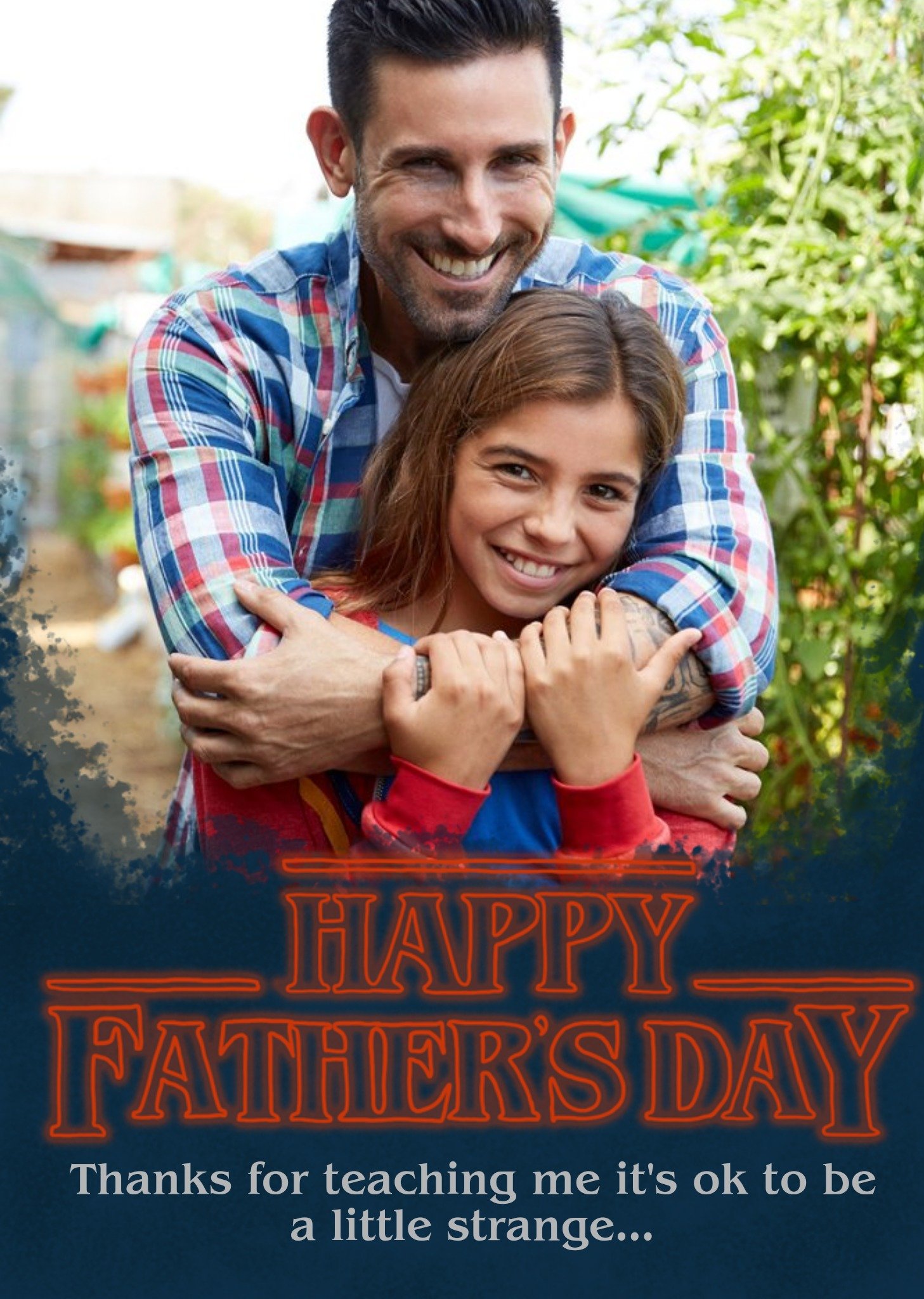 Thanks For Teaching Me Father's Day Photo Card Ecard