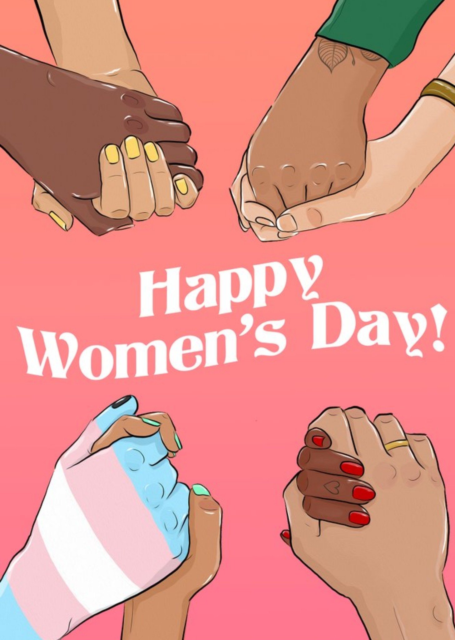 Moonpig Happy Women's Day Card Ecard
