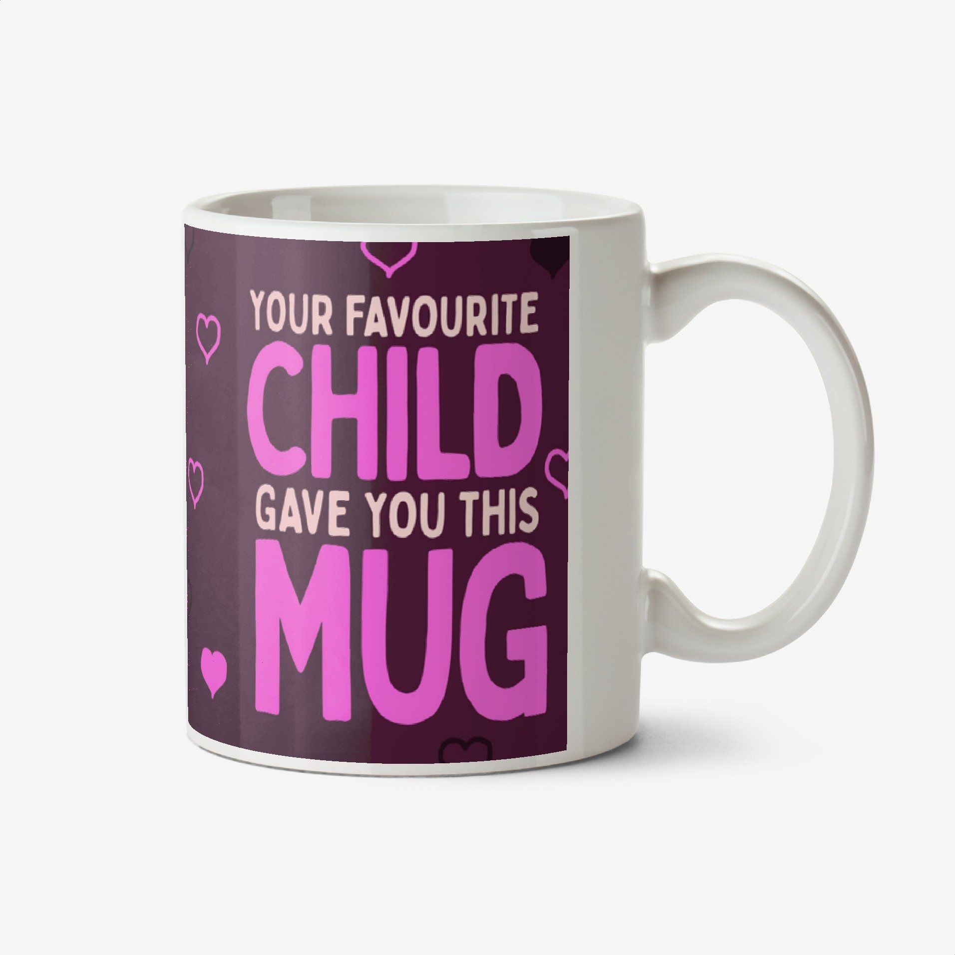 Moonpig Funny Photo Upload Your Favourite Child Mug Ceramic Mug