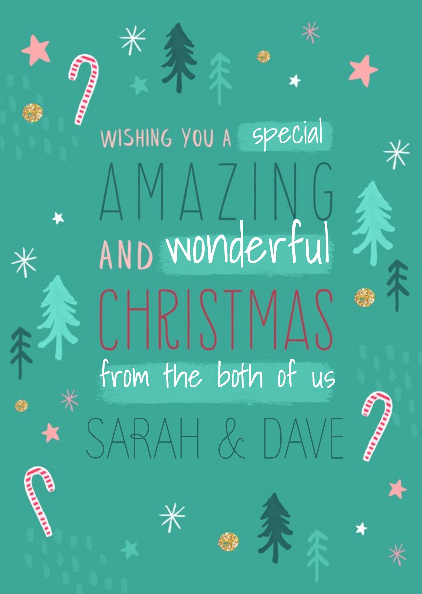 Wishing You A Special Christmas From The Both Of Us Christmas Card Ecard