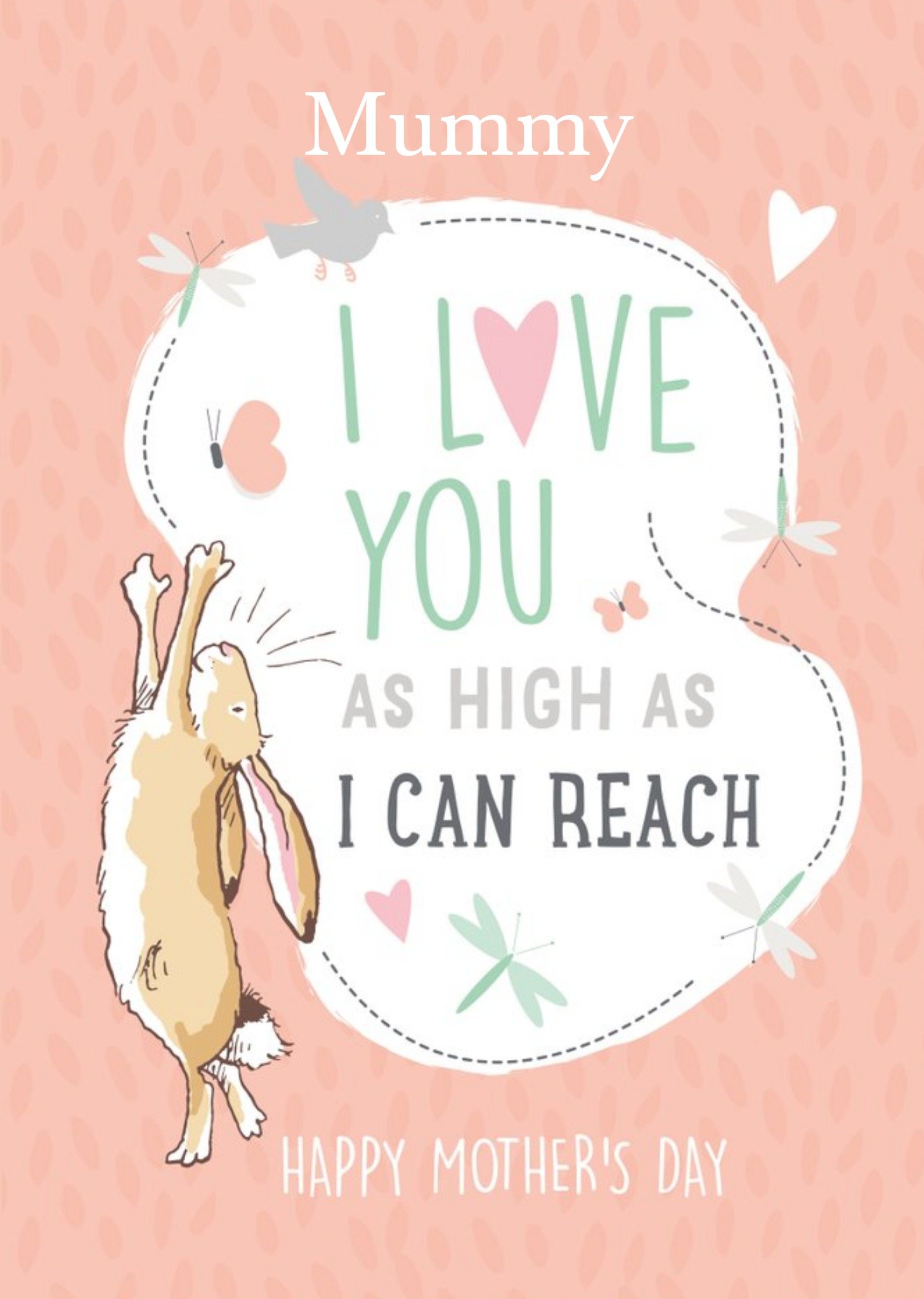 Guess How Much I Love You Danilo Ghmily Mummy I Love You As High As I Can Reach Card Ecard