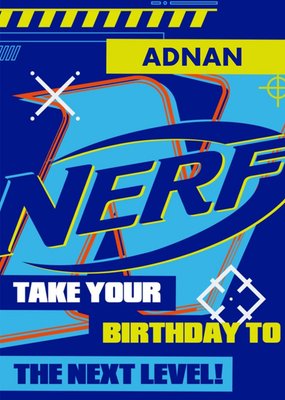 Nerf Take Your Birthday To The Next Level Card