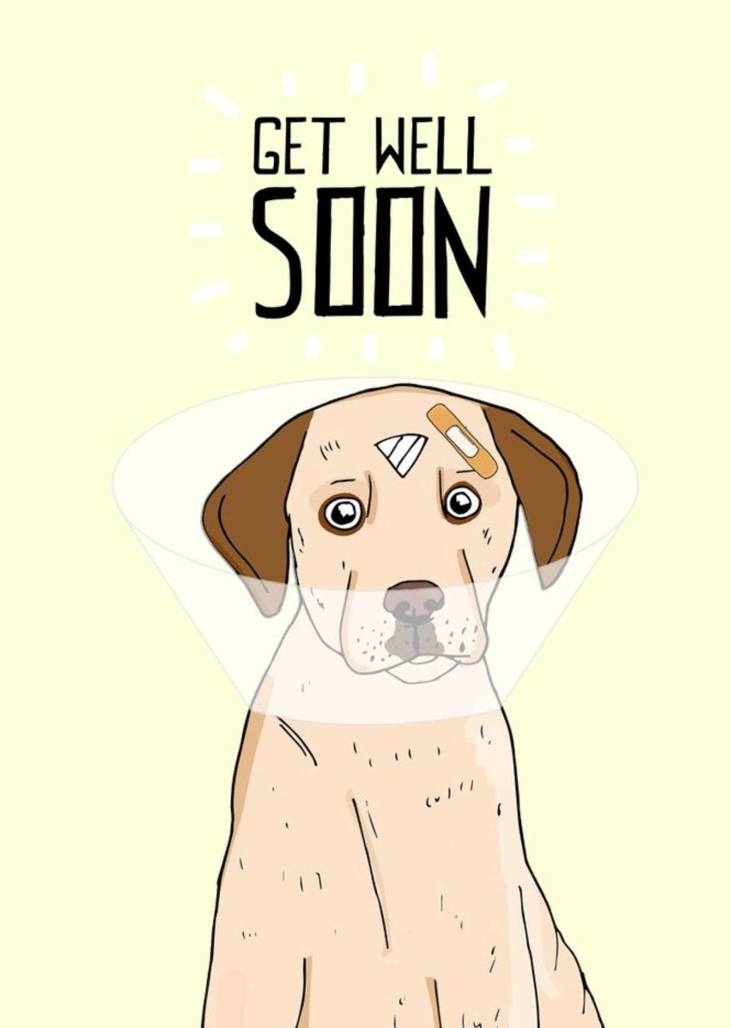 Cute Illustration Get Well Card Ecard