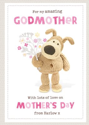 Boofle For My Amazing Godmother Mother's Day Card