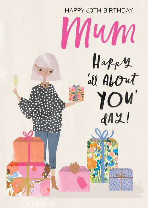 Pigment Illustrated All About You Day Birthday Card