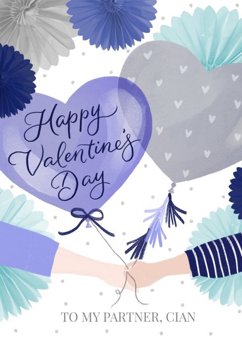 Okey Dokey Design Hearts Floral Valentine's Day Card