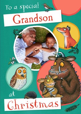 The Gruffalo Illustrated Characters Photo Upload Christmas Card