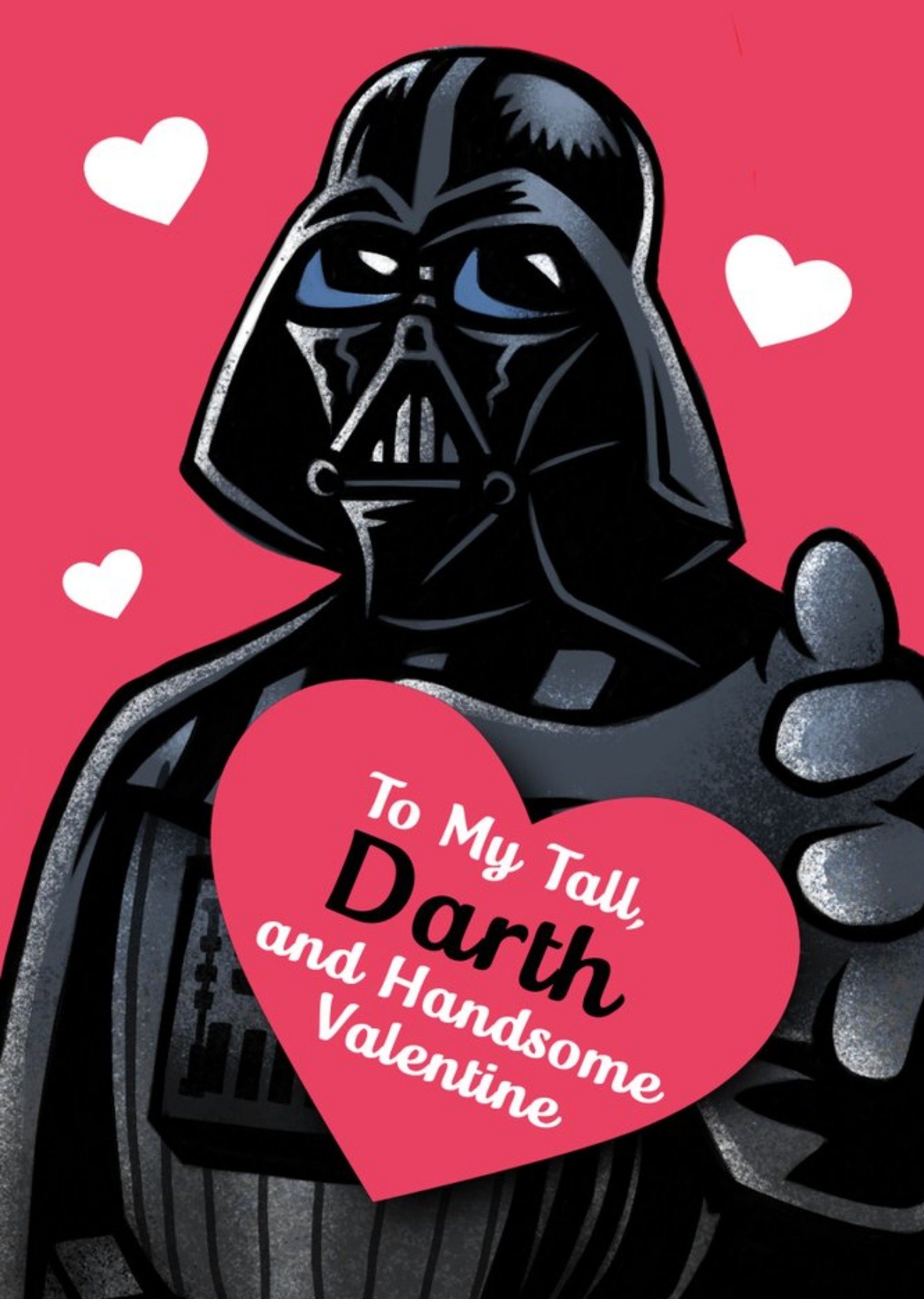 Disney Star Wars Darth Vader Happy Valentines Card Ecard