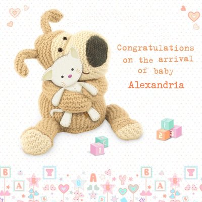 Boofle Congrats On Your New Baby Card