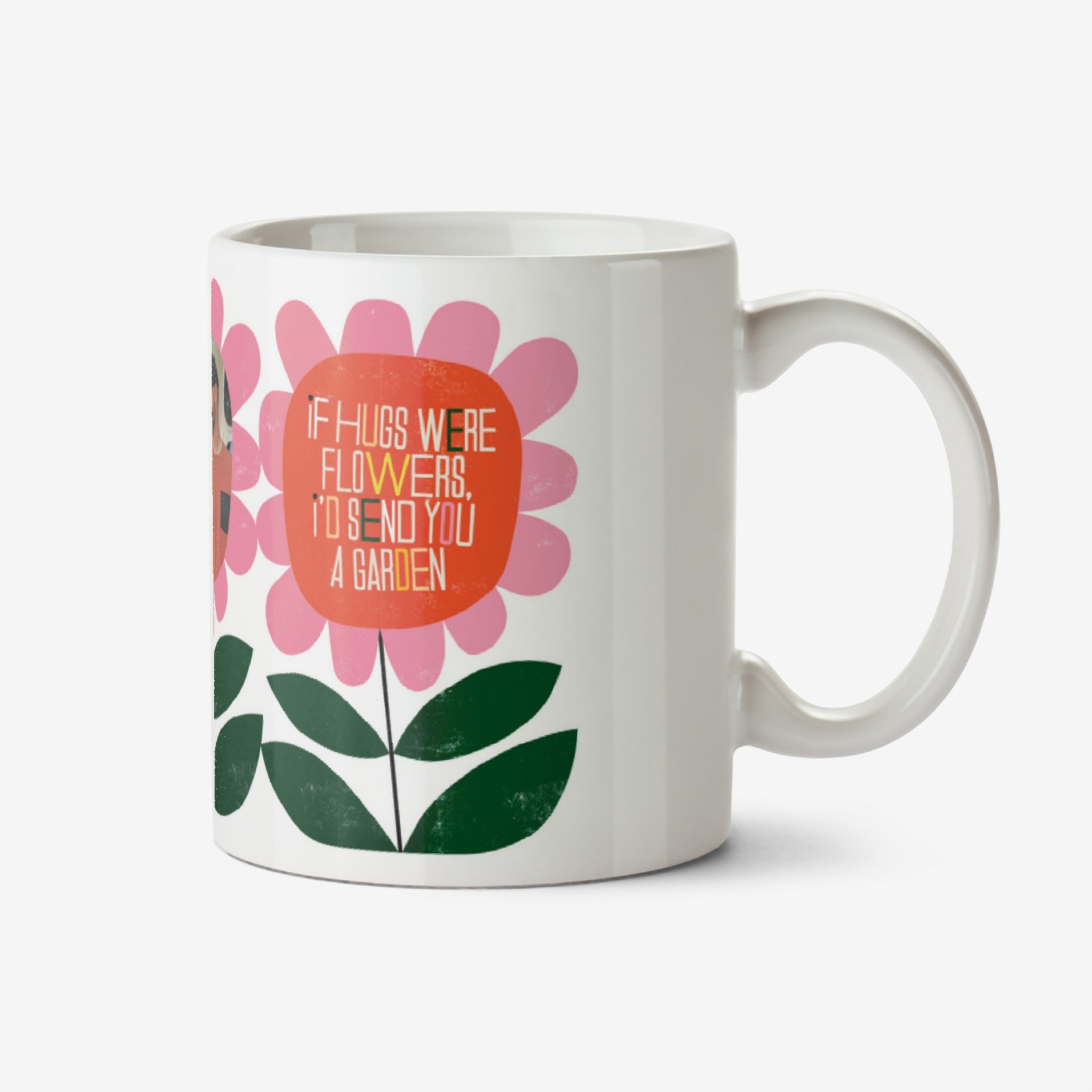 Kate Smith Co. If Hugs Were Flowers Photo Upload Mug Ceramic Mug