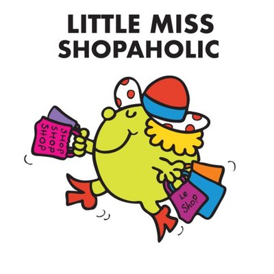 Little Miss Shopaholic Card