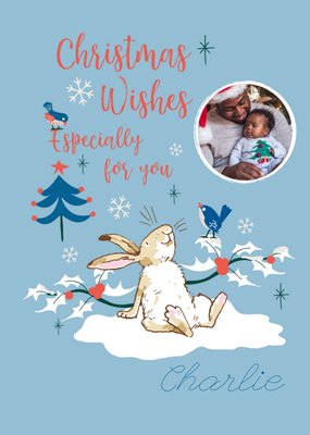Danilo Ghmily Christmas Wishes Photo Upload Card