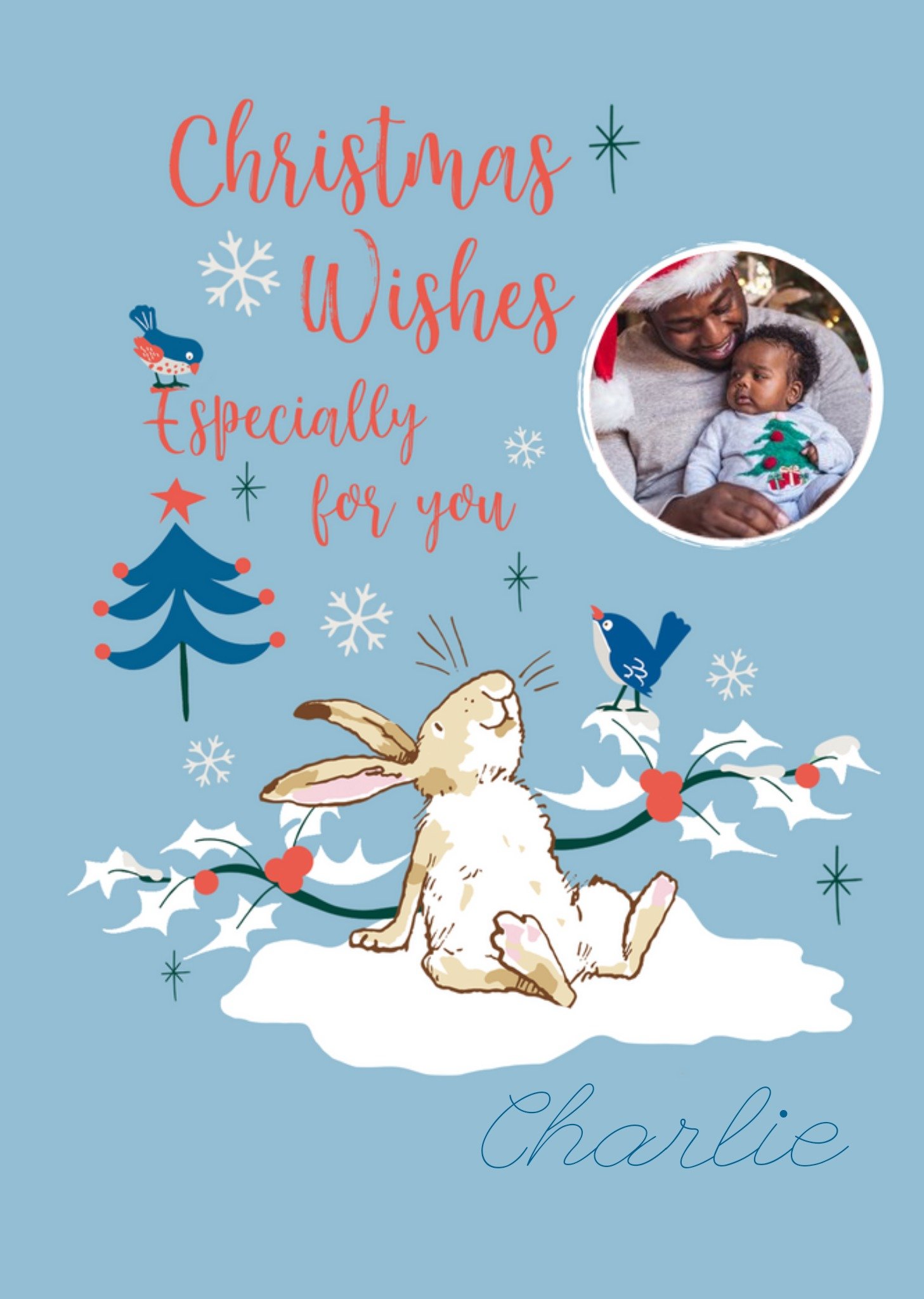 Guess How Much I Love You Danilo Ghmily Christmas Wishes Photo Upload Card Ecard